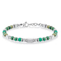 4mm Geometric Crystal Rhinestone Beaded Bracelets Women Stainless Steel Adjustable Trendy Jewelry Gifts for Lover Mom Friends
