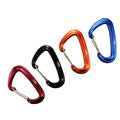 Rigging Hardware Carabiner Clips 12KN Lightweight Aluminium Wiregate Caribeaners for Hammocks