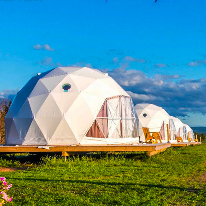 6m Winter Geodesic Domes Glamping Tent Outdoor Tourism Luxury Hotel for Sale