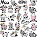 Cute  Iron on Embroidery Milked Cows  Patch for Decoration Gift