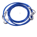 Automobile Traction Rope 5T 4M Steel Wire Trailer Rope Trailer Belt Reflective Trailer Rope for Off-Road Vehicle Emergency