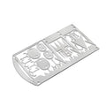 Multi-function Camping Survival Tool Fishing Hook Card Multi Tool Pocket Gear Kit Credit Card Tool Set