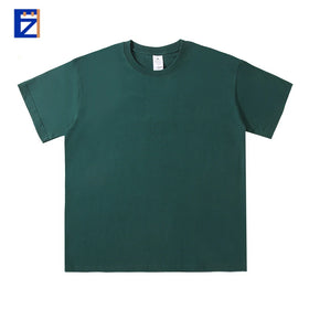 FUYI 2025 Summer Fashion Unisex Short Sleeve T-shirt 100% Cotton 230g Can Be Customized logo for Men and Women