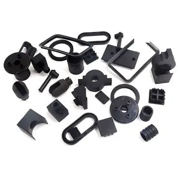 High Precision Custom Black Hnbr Small Accordion Bellows Heat Resistant Rubber Epdm NBR Parts Molded Silicone Rubber Parts