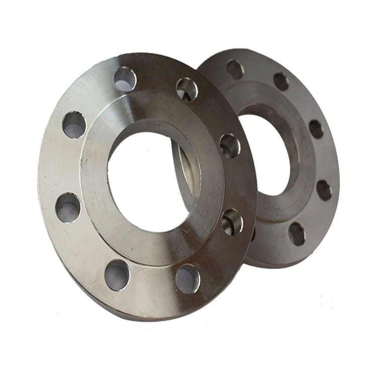 High Temperature Resistance Titanium Flat Welding Neck Flange for Oil & Gas Pipeline
