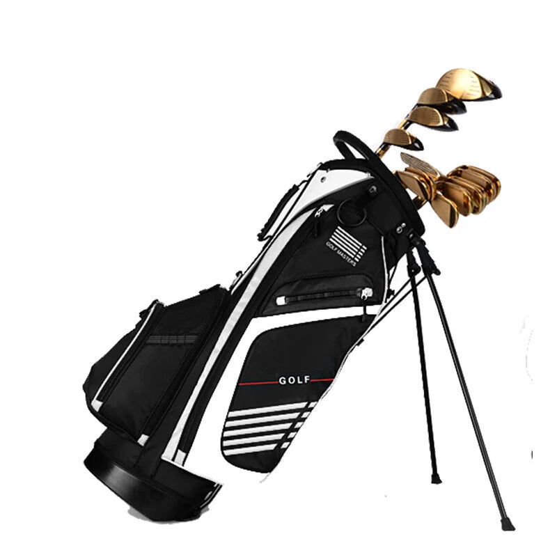 Custom Logo Nylon 14 Dividers Lightweight Stand Golf Staff Bag Double-Strap Golf Stand Bag Golf Carry Bags