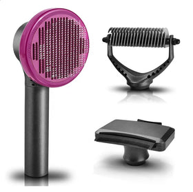 3 in 1 Self Cleaning Slicker Brushes for Dogs Cats Dog Grooming Brush Kit Pet Hair Remover Groomer Pet Massage