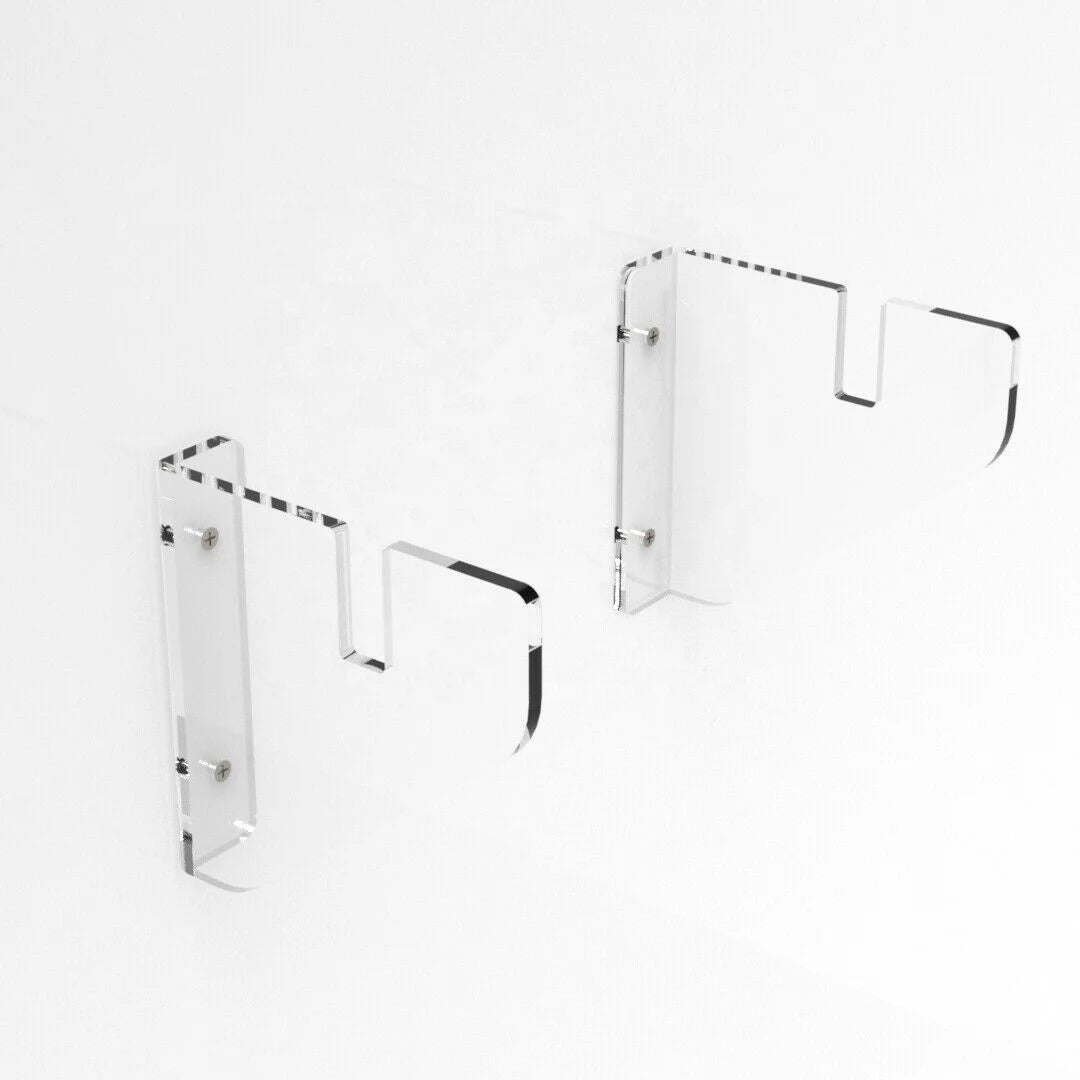 Skateboard Wall Hanger Storage Display Rack/Invisible Clear Acrylic Wall Mount Display Skateboard Brackets
