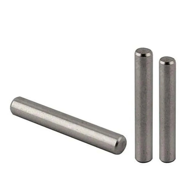 Cylindrical Locating Pin Round Head Dowel Stainless Steel Positioning Pin Clevis Pins 1.0-20mm ISO Standard TiCN Coated