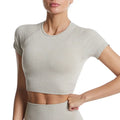 Short Sleeve Sportswear Women Seamless Gym Wear Fitness Yoga Wear