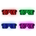 Magic LED Glasses Party Luminous Glasses USB Charge Neon Glass Glowing Christmas Flashing Light Glow Sunglasses