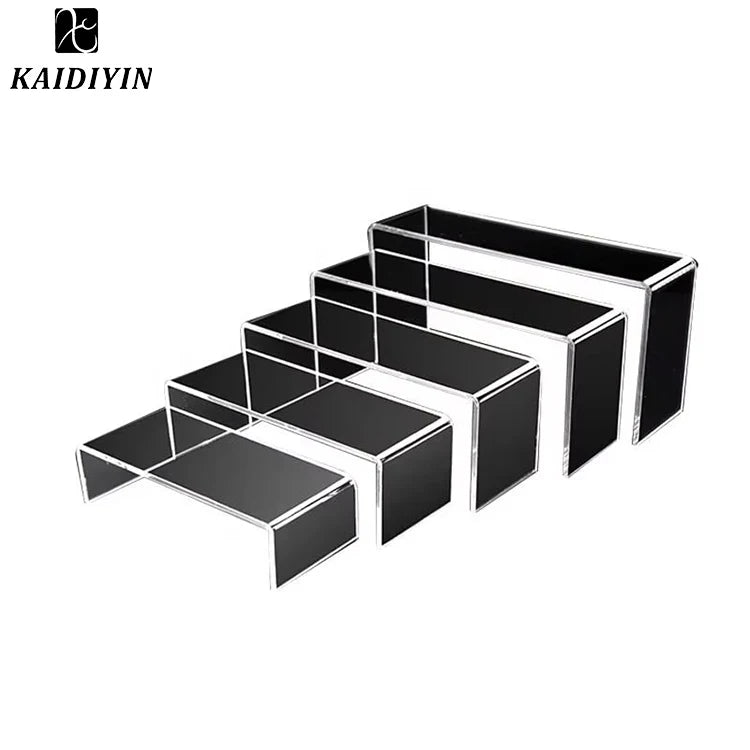 Customizable Eco-Friendly Acrylic Shoe Risers Display Stand for Shoe Advertising Acrylic Display Stand