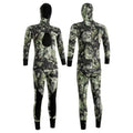 RTS 2.0mm 2 Piece Camouflage Printed Waterproof Neoprene Spearfishing for Diving Wetsuit for Men