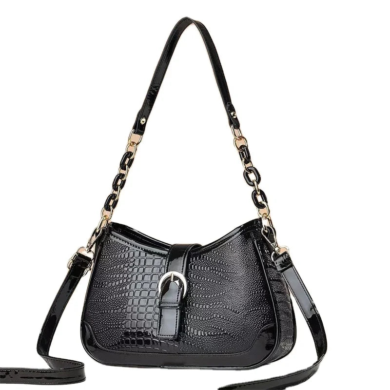 Everyday Versatile New Middle-Aged Mom Fashion Retro Simple Elegant Temperament Women's Shoulder Bags