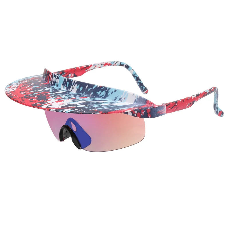 Hot Sale Ready to Ship Adult Outdoor Sun Glasses Eyewear Polarized Fashion Hat Individual Sports Sunglasses