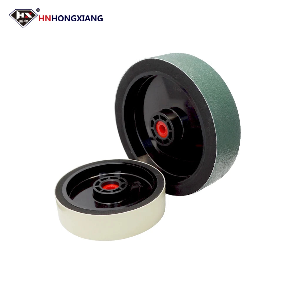 China Factory 6inch 8inch Nova Diamond Soft Resin Cabbing Wheel Lapidary Cabbing Polishing Wheel for Gemstone Polishing