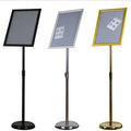 A3 Poster Display Floor Stand A4 24x36 Poster Frame Adjustable Paper Holder