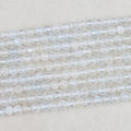 Wholesale Natural Cut Faceted Topaz Stone Beads Loose for DIY Jewelry Making 2mm 3mm 4mm 6mm