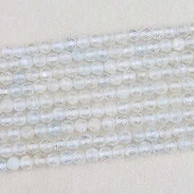 Wholesale Natural Cut Faceted Topaz Stone Beads Loose for DIY Jewelry Making 2mm 3mm 4mm 6mm