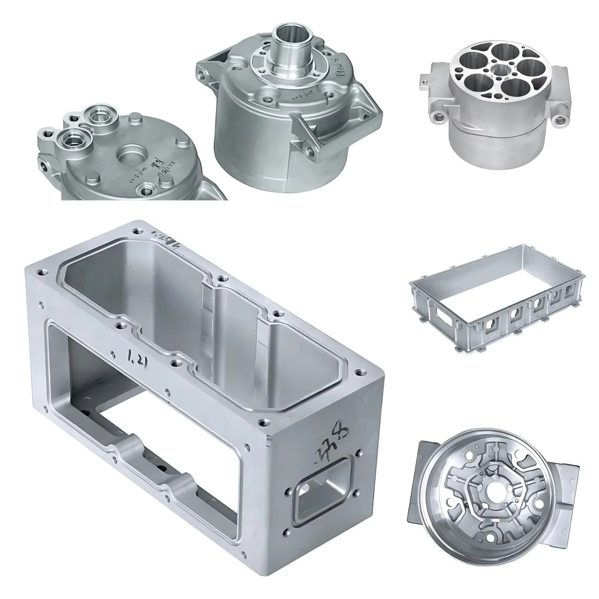 OEM Custom Aluminum Die Casting Parts Extrusion Process Stainless Steel CNC Milling Turning Services