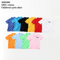 100% Cotton Kids Polo Shirt Boy Shirt Custom logo Boys T-shirts&polo Shirts