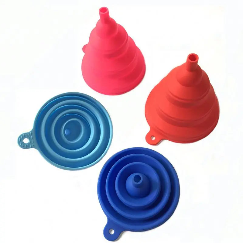 Collapsable Large Funnel Foldable Silicone Funnel
