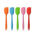 Wholesale Small Seamless One Piece Silicone Spatulas Heat Resistant Non-Stick Flexible Scrapers Kitchen Baking Cooking Tools