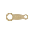 14K Gold Filled Connectors Spacer Quality Tag for Necklace Bracelet Jewelry Findings Supplier