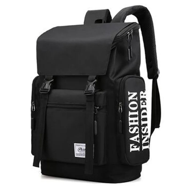 Hot Sale Laptop Bags Logo Printing College Style Waterproof Backpack Close Weaves Nylon Teenager Casual Schoolbags