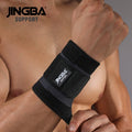 JINGBA Factory Adjustable Nylon Wrist Band Compressed Sport Wrist Guards Elastic Wrist Brace for Men Women Fitness Golf Tennis