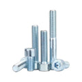 ANSI/ASME Grade 8.8 Zinc-Plated Socket Head Cup Screw Din912 Hex Smooth Cap Bolt Size M6 M8 M10 Lengths 16mm-30mm Blue Zinc Bolt