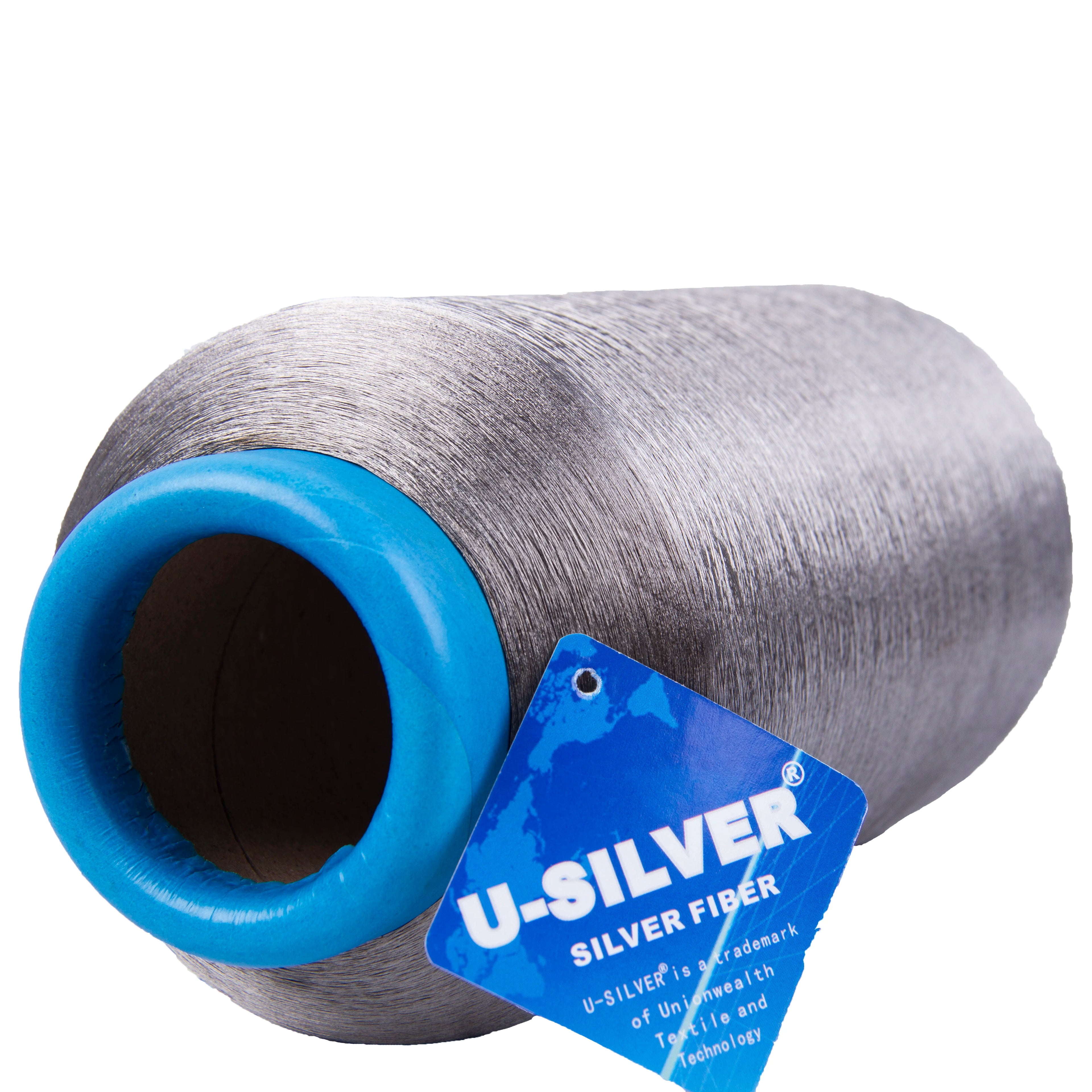 Silver-Spandex Elastic Fabric - High-Conductivity Anti-Radiation Tricot Material