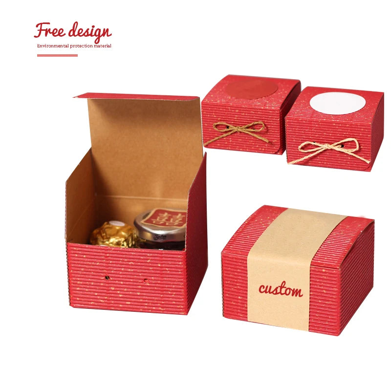 Wholesale Custom Candy Cookies Gift Packaging Boxes Wedding Candy Box Candy Packaging Bags Wedding Gifts for Guests