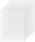 Customized Shape 3mm Thickness 10*10cm Transparent Acrylic Coaster Acrylic Sheet for DIY