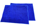2025 Car Cleaning Products Blue 580gsm ultra Plush Microfiber Towels Microfiber Fast Drying Towel Microfiber Car Cleaning Towel