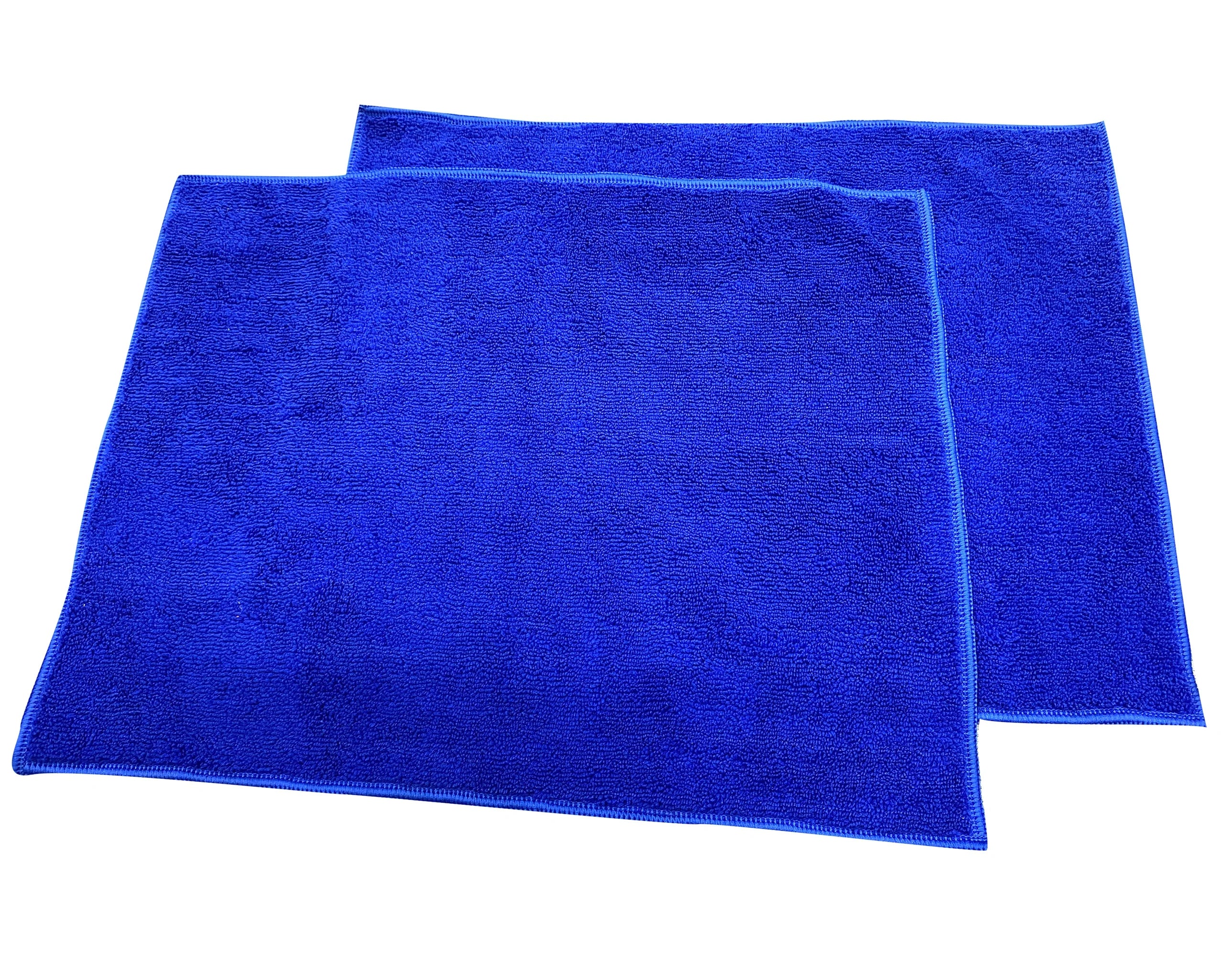 2025 Car Cleaning Products Blue 580gsm ultra Plush Microfiber Towels Microfiber Fast Drying Towel Microfiber Car Cleaning Towel