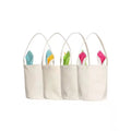 Qualisub Personalized Sublimation Easter Basket Bag Sublimation Easter Tote Bag Easter Gift Bag for Sublimation