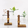 Dropshipping Hydroponic Glass Vase Vintage Desktop Terrarium Planter Water Propagation Vase for Home Garden Planters