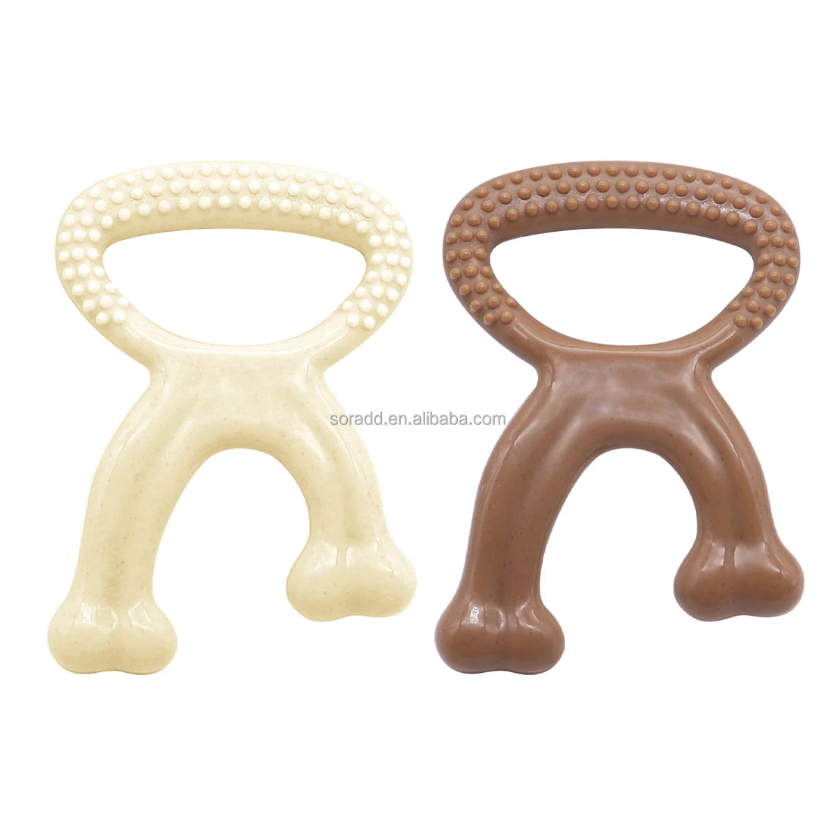 Dog Accessories Product Dog Chew Toy Bone Improves Dental Hygiene Easy to Grip with Flavor Indestructible Durable Dog Chew Toy
