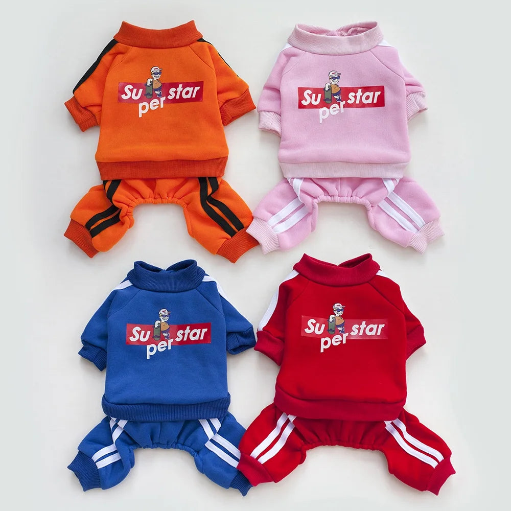 Pet Clothes French Bulldog Puppy Clothes for Dogs Costume Pets Jumpsuit Chihuahua Pug Cat Clothing for Small Medium Dogs Outfit