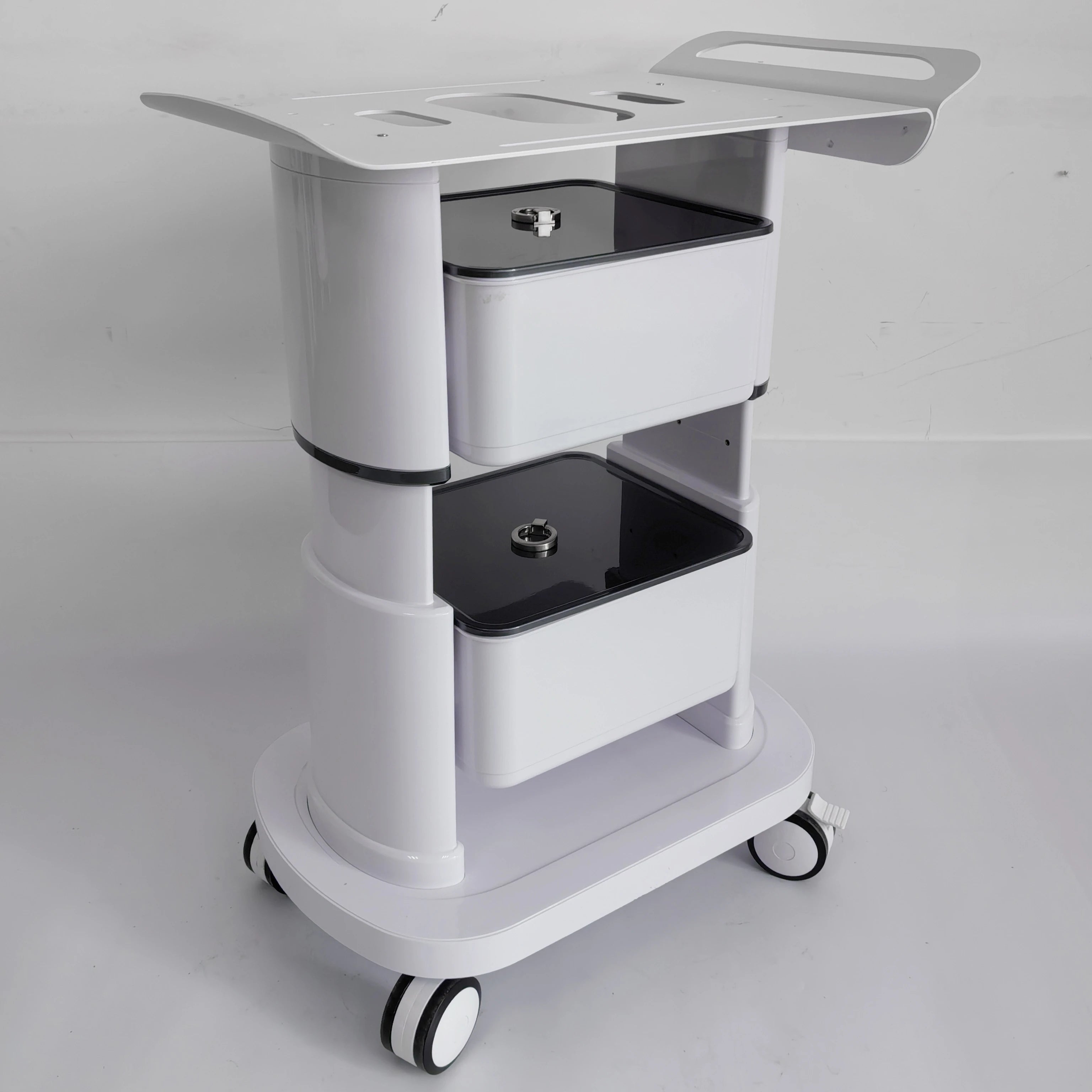 Beauty Tools Collecting Salon Trolley Hairdressing SPA Cart Organizer Multi-function Manicure Cart Storage Holders