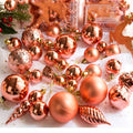 Christmas Decorations Bright Ball Gift Bag Christmas Window Decoration Painted Hanging Ball 30pcs/set Christmas Tree Pendants