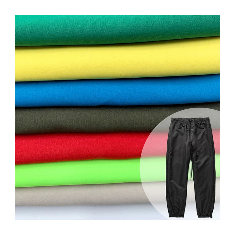 228T 320T Ripstop Pants Taslon Fabric PU Coated Waterproof Breathable 100% Nylon Taslan Fabric for Outdoor Jacket