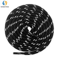 Durable Two-Tone Pattern Polyester Round Rope Multicolored Heavy Duty Hiking Boot Shoelaces HengFeng HF-S001 Safety