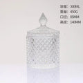 High Quality Creative Storage Jar Aromatherapy Candle Cup With Lid and Lid Jewelry Storage Jar Candle Holder Glass Jar Wholesale