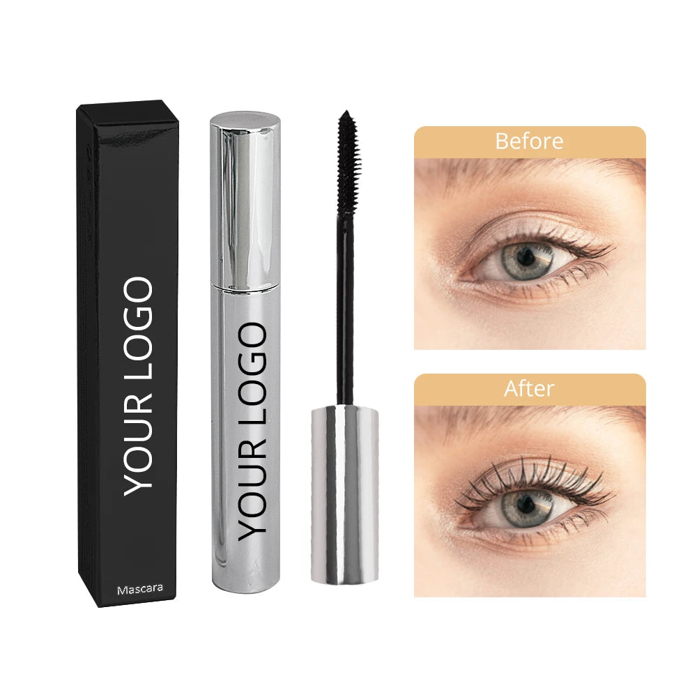 Oem Make up Custom Logo Long Lasting Waterproof Volume Lengthening Curling Mascara Private Label