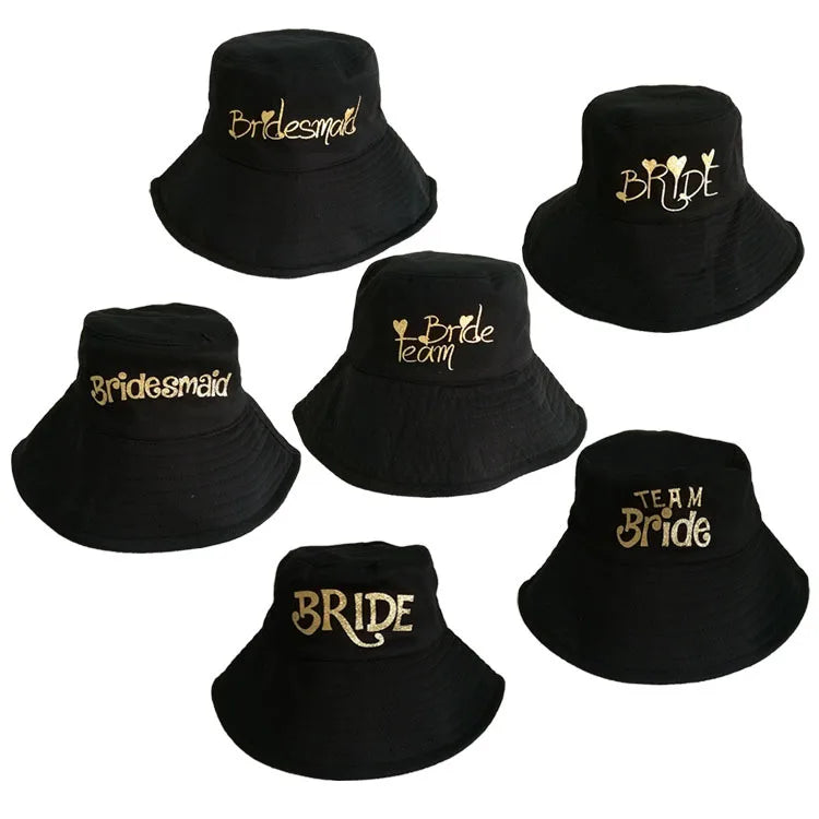 Bride Squad Bachelorette Party Bridal Wedding Shower Bucket Hat