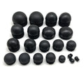 Half Round Plastic Plug Steel Pipe Plastic Plug HeadInner Plug Plastic Tube Inserts Chair Leg End Caps for Furniture Legs