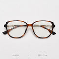 Ins Metal Round Decor Round Glasses Women Anti Blue Light Computer Glasses Black Metal Spectacle Frame 0 Diopter 2024 Glasses