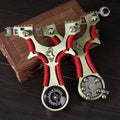 PIAOYU Professional Powerful Alloy Slingshot Exquisite Craftsmanship for Outdoor Hunting and Shooting Games